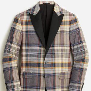 J.Crew Men's Ludlow Classic-fit dinner jacket in madras plaid
